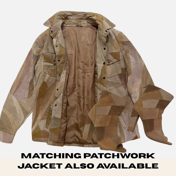 Torrid 7W Patchwork Heeled Booties | Leather Upper, Peep Toe, Neutral Suede - Picture 2 of 9